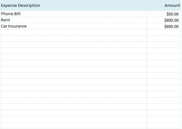 Personal Budget Simple finance saving template spreadsheet 2024 quick software - Image 2 of 2