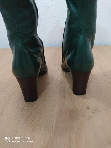 Vintage 40’s Calzaturificio di Varese Women’s Knee High Boots, EUR 38, UK5, US7 - Picture 12 of 12