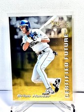 1995 Brian Hunter Select Certified Mirror Gold Parallel #116 Houston Astros