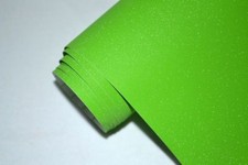 GLITZER MATT FOLIE - GRÜN 300 x 152 cm Diamant Look Auto Klebe Folie