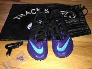 purple track spikes