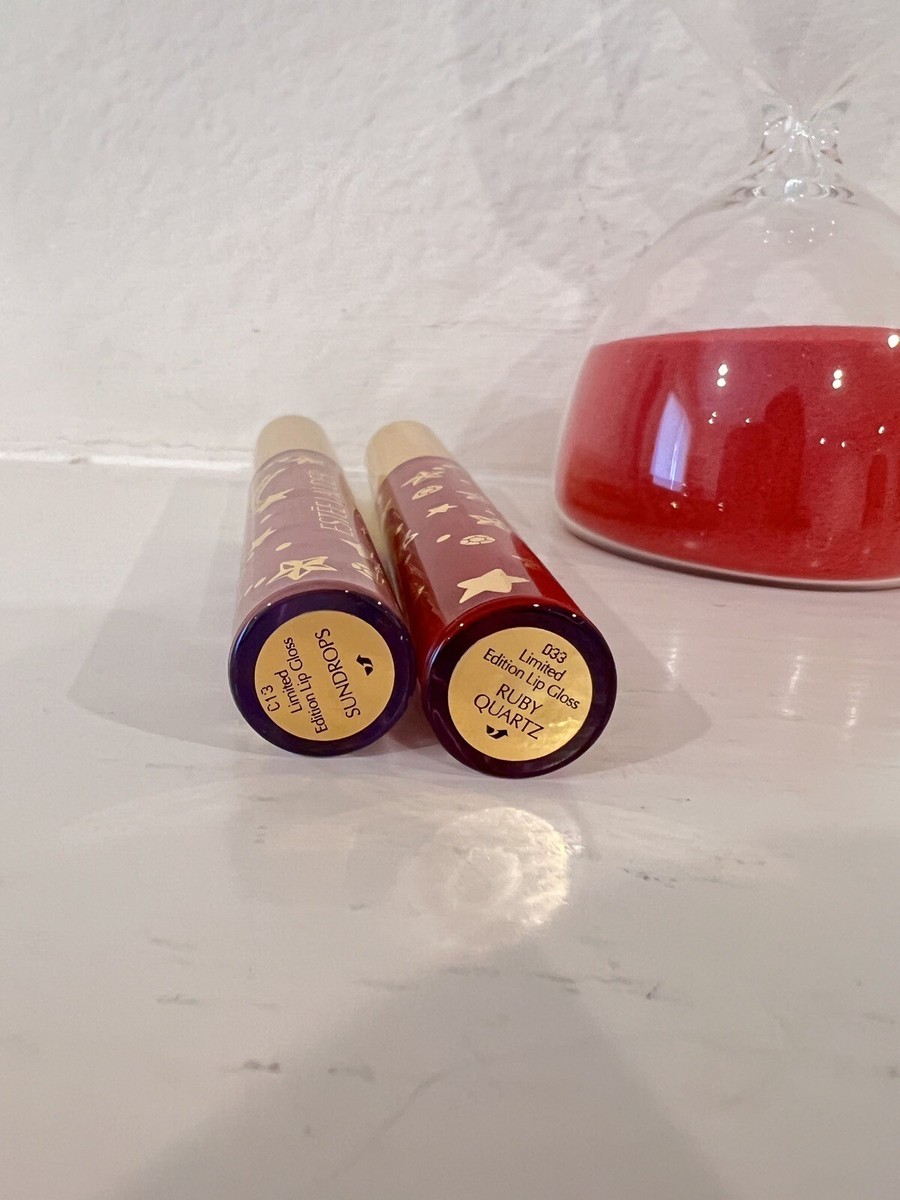 Estee Lauder Pure Color Envy Lip Gloss Ruby Quartz and Sundrops