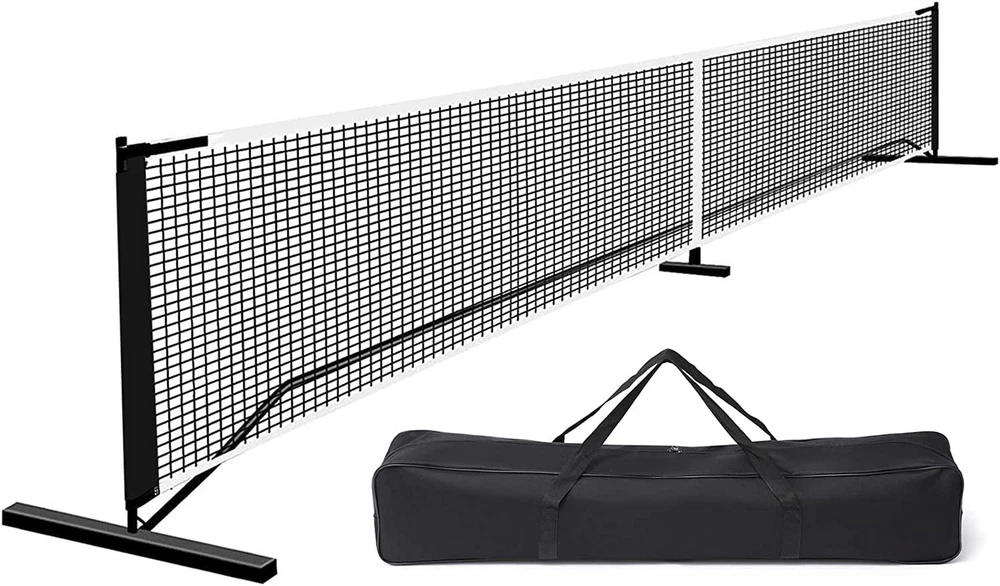 Pickleball Nets Portable Outdoor, 22 FT Pickleball Net USAPA Regulation Size, Pi