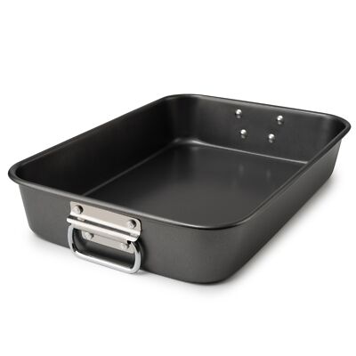 Lasagna Pan 15x10x3 Inch Baking Pan for Oven Nonstick Roasting Pan with Handl...