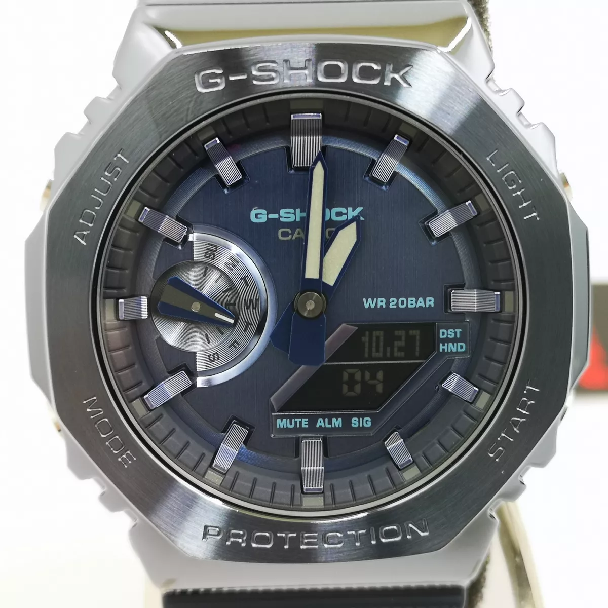 CASIO G-SHOCK GM-2100N-2AJF Blue Navy Analog Digital Chrono Men Watch New  in Box