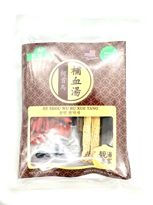 Greenlike Chinese Herb Soup Health Care HE SHOU WU BU XUE 何首乌补血汤 2.47oz 70g