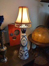 Handmade Clase Azul Lamp. Shade Included. GREAT GIFT for Tequila Lovers 