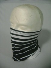 Face Mask Biker Face Mask Motorcycle Ski Balaclava Covi Runner Biker Black Whit