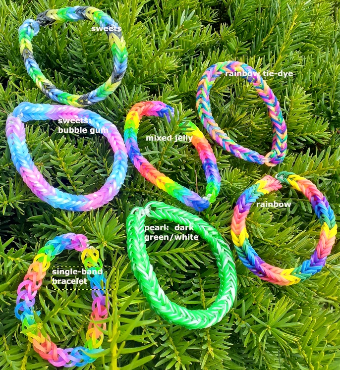 Rainbow Rubber Bracelet