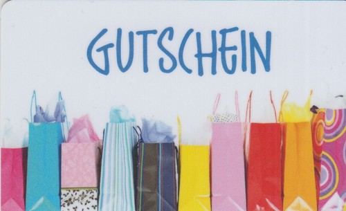 V-MARKT (D) Gutschein-Karte 'T' Bunte Tüten