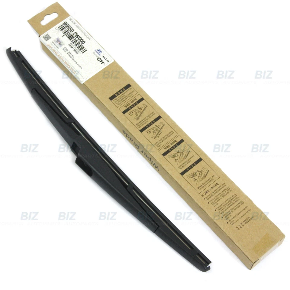 Genuine Rear Wiper Blade for 2013-2025 Santa Fe Sedona Telluride OEM 98850-2W000 - Image 2 of 4