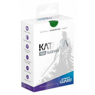 KATANA 100 SLEEVES 10個セット Ultimate Guard - Katana Sleeves (100) [Standard Size] [10 colours