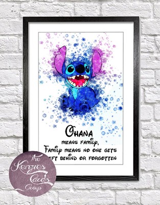 Ohana Lilo Stitch Quote