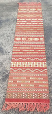 Vintage Traditional Handmade Beautiful Turkish Kilim Floor Rug Carpet 188x48 cm