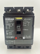 🔴 Square D - HJL36100 - 100A, 3 Pole Powerpact H Circuit Breaker