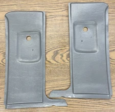 1984-1989 Toyota 4Runner OEM Gray Interior B-Pillar Trim Panel Set LH RH