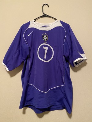 2004-06 Nike Brazil Total 90 Away Replica Jersey Adriano #7 XL | eBay