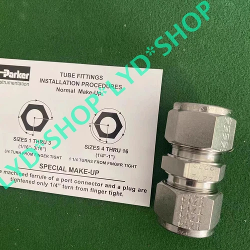 10pcs For PARKER Double Ferrule Connector SCM14-316 Original