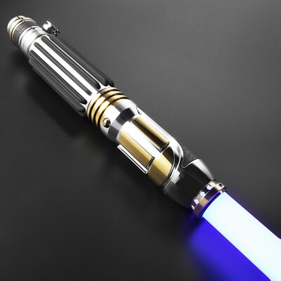 Mace Windu Metal lightsaber 21 sound fonts LED pixel blade Custom Sound Font