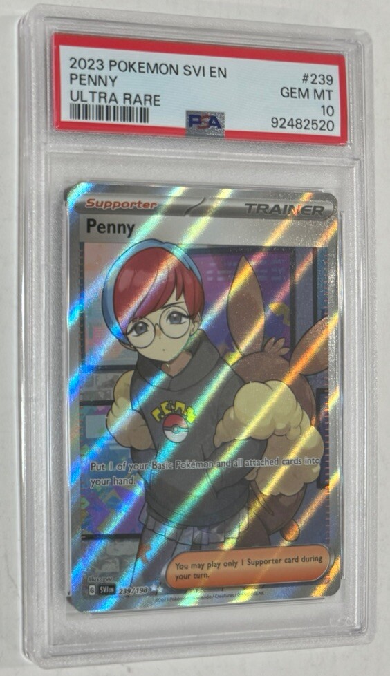 Pokemon TCG Scarlet & Violet 239/198 Penny Trainer Card