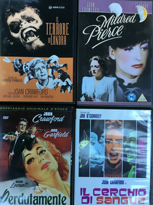 Joan Crawford [4 DVD] Perdutamente + Terrore Londra + Mildred Pierce + Sangue