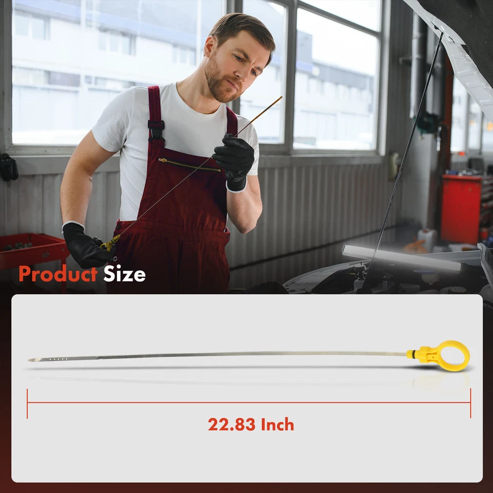 Vareta de óleo do motor para Chevrolet Impala Buick Regal LaCrosse Olds Pontiac 3.8L - Imagem 4 de 4