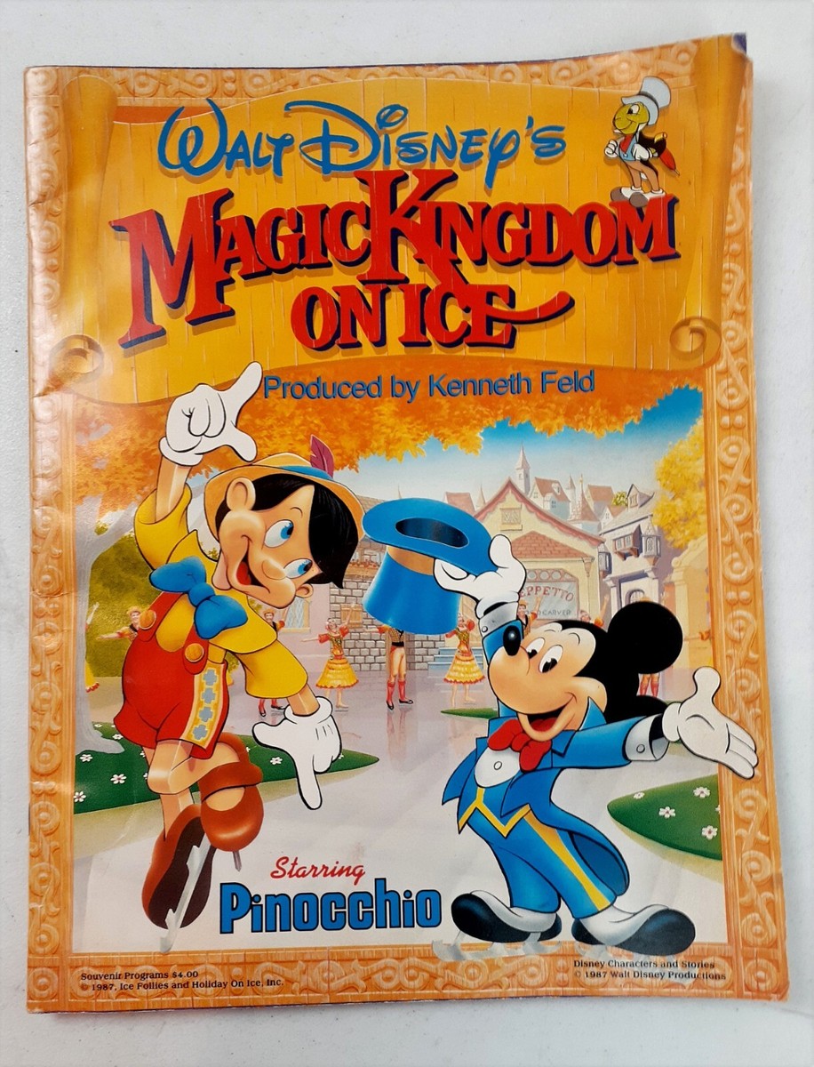 Walt Disney's Magic Kingdom On Ice Starring Pinocchio 1987