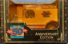 Banco de metal fundido a presión edición 50 aniversario Ertl B945