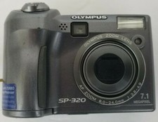 Olympus SP Series SP-320 7.1MP Digital Camera For Parts Only As Is Repair