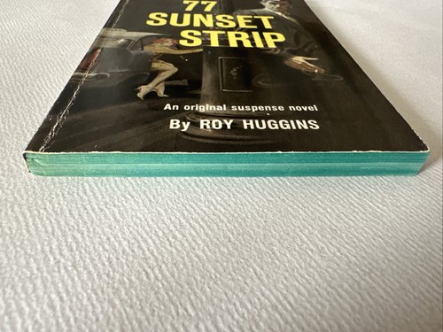 1959 77 Sunset Strip Dell PB First Edition Roy Huggins TV Series Tie In - Picture 10 of 10