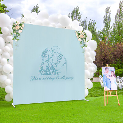 2x2m Wedding Backdrop Stand Backdrop Stand for Wedding Ceremony Party Decoration