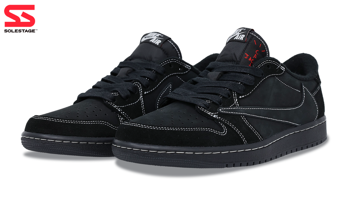 travis aj1 ファントムブラック 18cm Air Jordan 1 Low OG SP x Travis Scott 'Black Phantom' DM7866-001