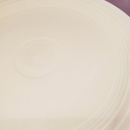 VTG Fiesta 9" Yellow Plates Original HOMER LAUGHLIN HLC Wet Foot FIESTAWARE - 第 11/12 張圖片