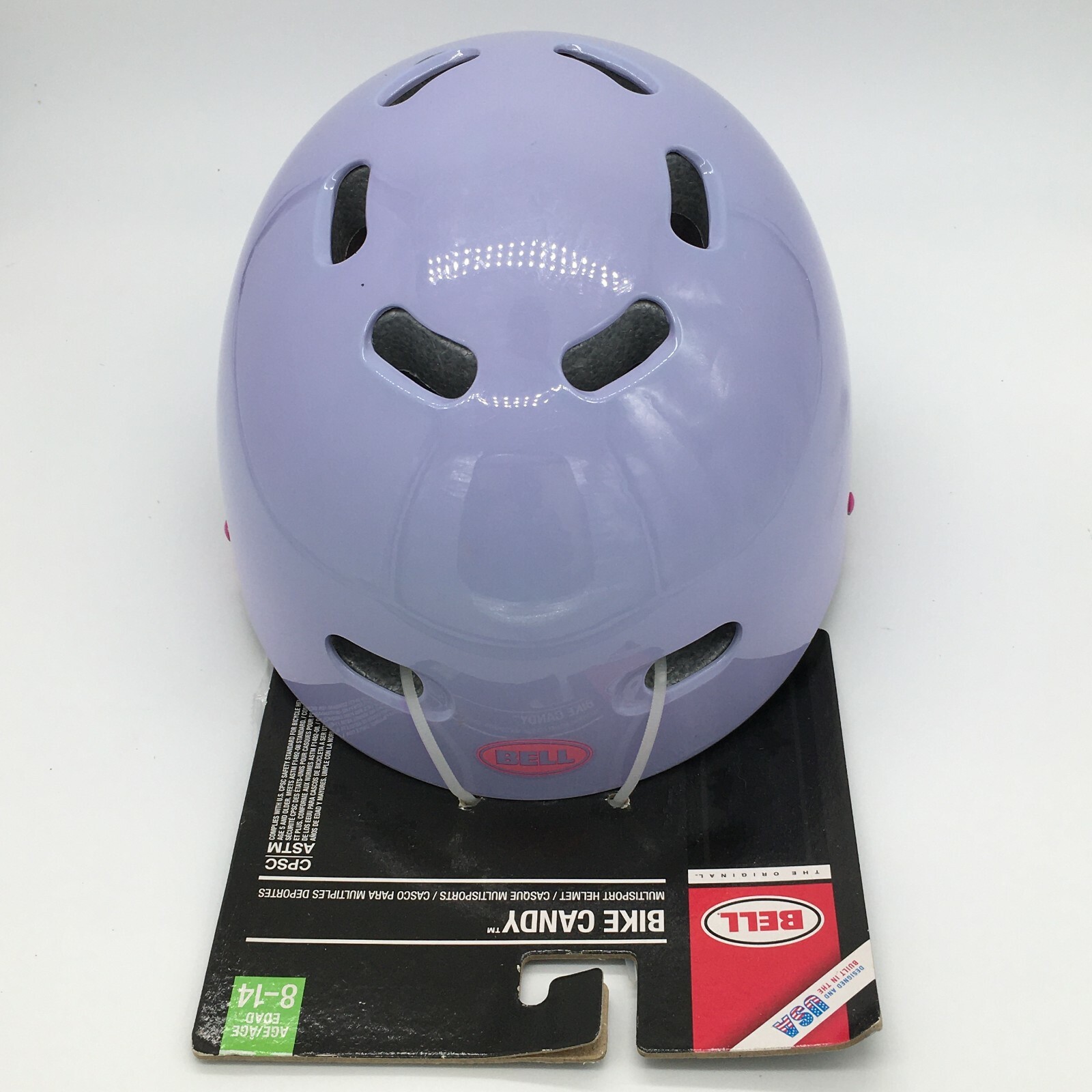 BELL GIRLS HELMET Age 8-14 BIKE CANDY Multi-Sport Bicycle Skate Board Blue NEW!