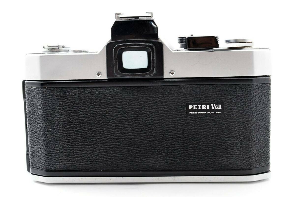 Vintage Petri V6 II Film SLR / Petri C.C Auto 55mmf1.8 FROM JAPAN