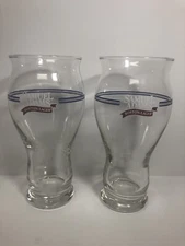 Samuel Adams Pair of Boston Lager Take Pride In Your Beer 16 oz. Beer Glasses