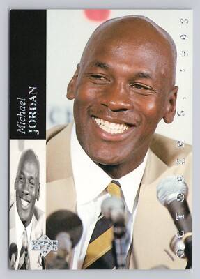 Michael Jordan NBA Retirement October 6, 1993 Upper Deck Card