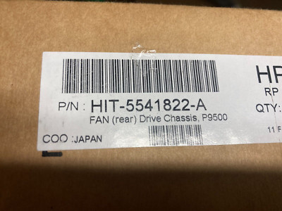 NEU HP 5541822-A XP P9500 Laufwerksgehäuse hintere Lüfterbaugruppe + Kabel (inkl. MwSt.)