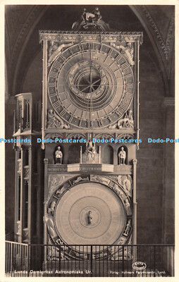 R450226 Lunds Domkyrkas Astronomiska Ur Akta Fotografi Hultmans Pappershandel Nr