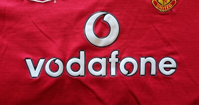 Maillot Manchester United Umbro 2000-2002 Domicile #7 Beckham - Taille XL - Occasion