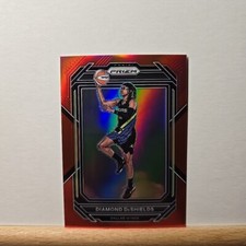 2023 Panini Prizm WNBA Basketball Diamond DeShields RED Prizm 132/199 card # 119