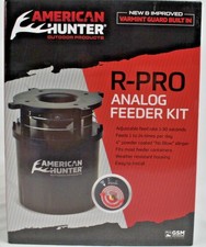 American Hunter R Pro Wildlife Game Feeder Kit With Analog Timer