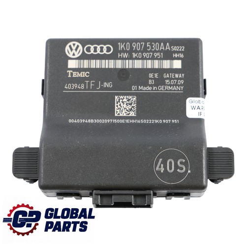 Audi A3 8P Karosserie Gateway Modul ECU Steuergerät 1K0907530AA