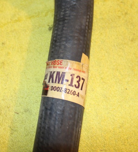 1971 1972 1973 Ford Mustang Fastback Conv NOS 6-Cylinder 250 UPPER RADIATOR HOSE - Picture 5 of 5