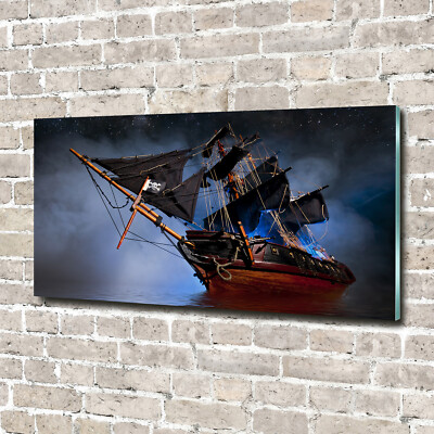 Acrylglas-Bild Wandbilder Druck 140x70 Deko Fahrzeuge Piratenschiff