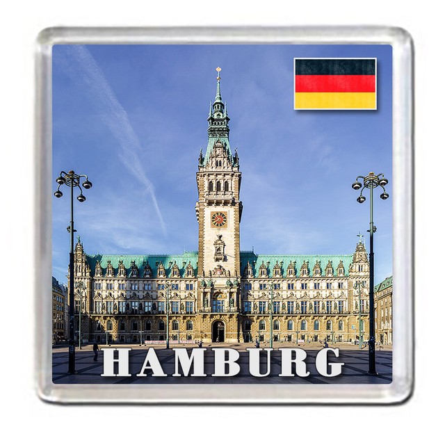 Hamburg Germany Fridge Travel Souvenir 2.5''x2.5'' eBay