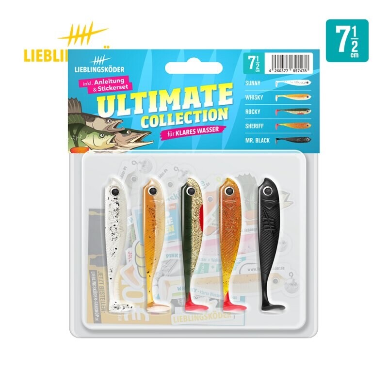Коллекция Lieblingsköder Ultimate - Клейкая бумага klares Wasser 7,5 см