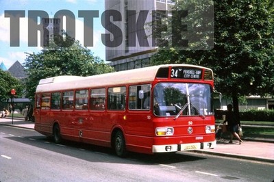35mm Slide Plymouth Leyland National 50 UCO50L 1981 Original