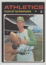 1971 O-Pee-Chee Marcel Lachemann #84 11bd