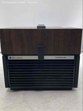 Bell And Howell Slide Cube Black Auto Focus Movie Film Slide Projector